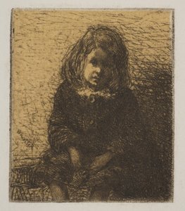 Kleine Arthur, 1857-58 door James Abbott McNeill Whistler