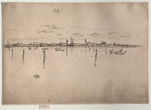 Klein Venetië, 1880 door James Abbott McNeill Whistler