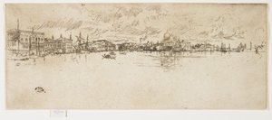 Lang Venetië uit De Tweede Venetië Set, 1879-1880