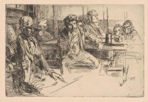 Havenarbeider, 1859 door James Abbott McNeill Whistler