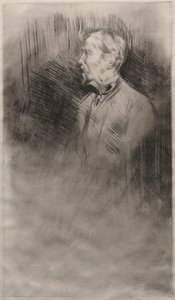 Lord Wolseley door James Abbott McNeill Whistler