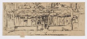 Marchand de Vin, Parijs, ca. 1892-93 door James Abbott McNeill Whistler
