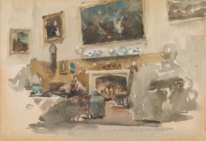 Moreby Hall door James Abbott McNeill Whistler
