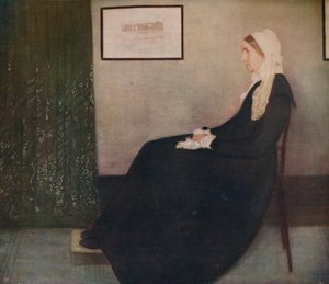 Mijn moeder, 1871, ca. 1915 door James Abbott McNeill Whistler