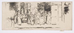 Krantenkiosk, Rue de Seine, ca. 1892-93