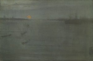 Nocturne: Blauw en Goud - Southampton Water, 1872