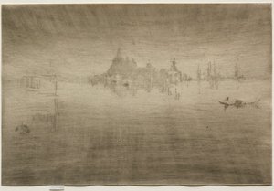 Nocturne: Salute door James Abbott McNeill Whistler