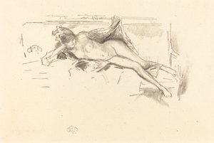 Naaktmodel, Liggend, 1893