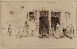 Oude Vrouwen, 1879-1880 door James Abbott McNeill Whistler