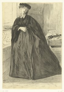 Portret van Finette door James Abbott McNeill Whistler