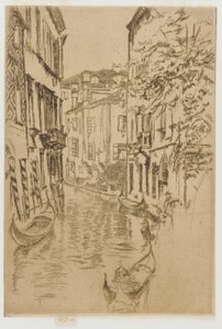 Rustig kanaal, 1879-1880 door James Abbott McNeill Whistler
