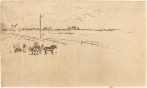 Treinstation, Voves (1887)