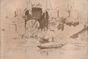 San Biagio, ca. 1879, 1904 door James Abbott McNeill Whistler