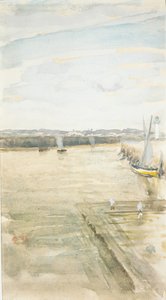 Scène op de Mersey