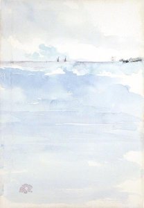 Zeegezicht door James Abbott McNeill Whistler