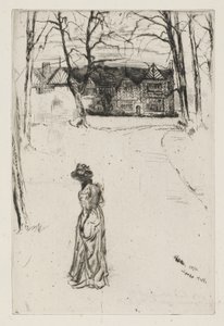 Speke Hall, No. 1, 1870 door James Abbott McNeill Whistler