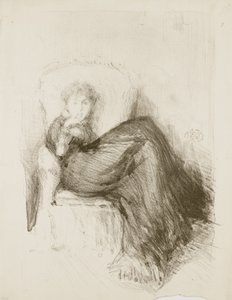 Studie: Maud zittend, 1878