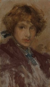 Studie van een Meisjeshoofd en Schouders, 1896-97