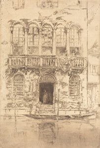 Het Balkon door James Abbott McNeill Whistler