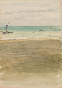 De Baders, 1882-1883 door James Abbott McNeill Whistler