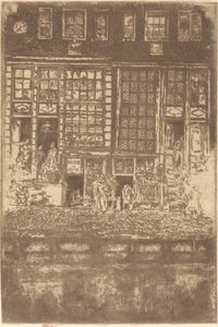 Het geborduurde gordijn, 1889