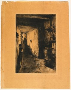 Die Küche, aus The French Set door James Abbott McNeill Whistler