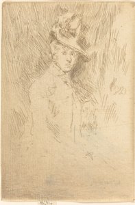 Het Kleine Hoedje door James Abbott McNeill Whistler