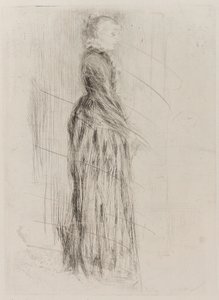 De Kleine Fluwelen Jurk door James Abbott McNeill Whistler