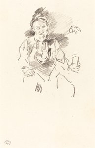 De meester smid, 1895 door James Abbott McNeill Whistler