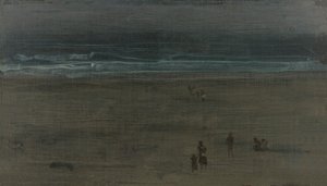 De zee en het zand, 1884