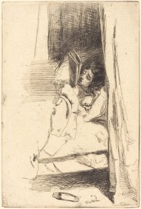 De Pantoffel door James Abbott McNeill Whistler