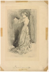 De Toilet, 1878 door James Abbott McNeill Whistler