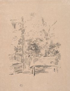 Tête-à-tête in de tuin, 1894