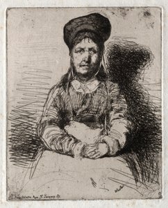 Twaalf etsen uit de natuur: La Rétameuse, 1858 door James Abbott McNeill Whistler
