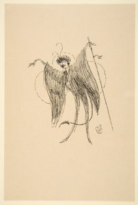 Whistler als Vlinder door James Abbott McNeill Whistler