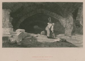 Interieur van Fleet Ditch aan de achterkant van Field Lane door James Archer