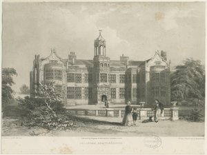 Ingestre Hall door James Astbury Hammersley