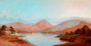 Derwentwater door James Baker Pyne