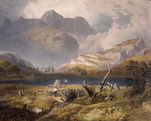 Langdale Pikes, (detail)