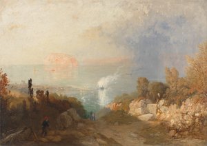 De ingang van de Menai Straits