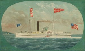 Stoomboot St. Lawrence, 1850
