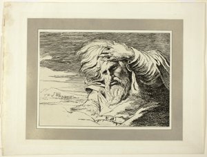 Oosterse patriarch, uit de eerste uitgave van Specimens of Polyautography