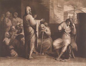 Het gesprek van Polemon door James Barry