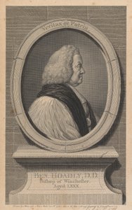 Benjamin Hoadly, Bisschop van Winchester door James Basire