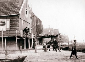Marken eiland, Nederland, 1898