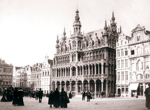 Marktplein, Brussel, 1898
