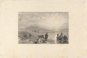 Loch Leven Kasteel door James Baylis Allen