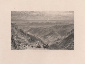 Mussooree en de Dhoon vanuit Landour door James Baylis Allen
