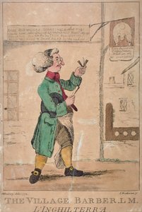 De dorpskapper, 1772 door James Bretherton