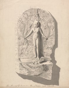 Nr.1 Een tabel van hiërogliefen gevonden in Axum